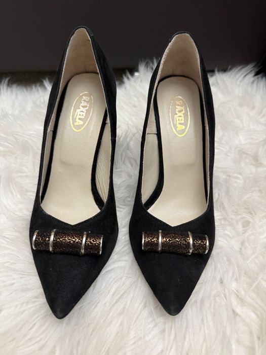 Pantofi stilettos piele