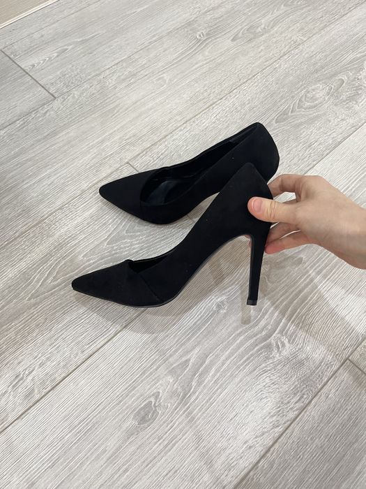 Туфли лодочки черные р 36