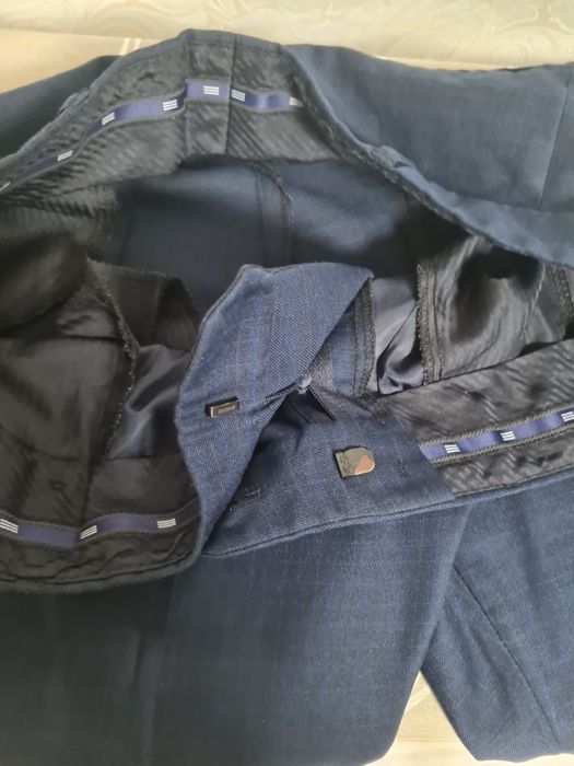 Классический костюм синий