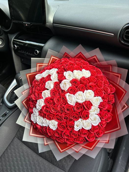 Buchete trandafiri săpun