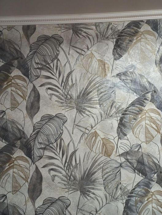 Поклейка обоев. Галтели. Ремонт