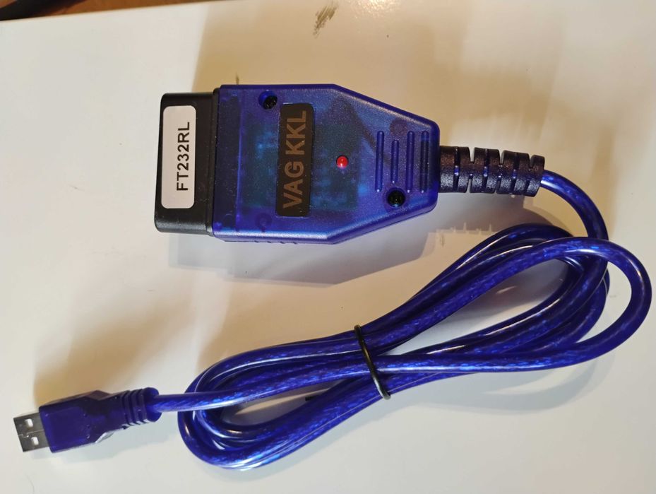 VAG-COM 409.1 CH340/FTDI диагностичен интерфейс с регистриран VCDSLite