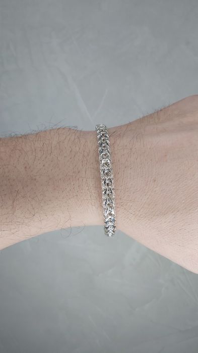 Braslet  kumush 925 серебряный Браслет подарок праздник ювелир