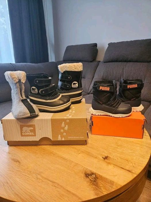 Sorel и Puma Ботуши за момче /момиче