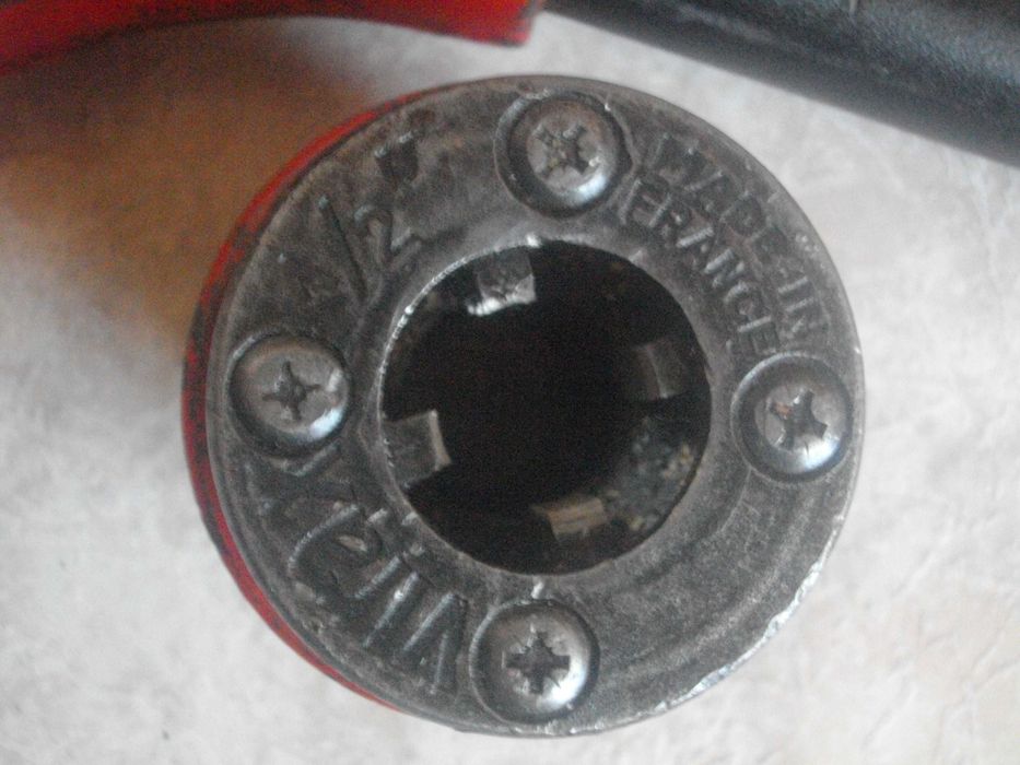 VIRAX 521-Made in FRANCE-Винторезка/Винтонарезка/ПлашкаРезби Тръби-1/2