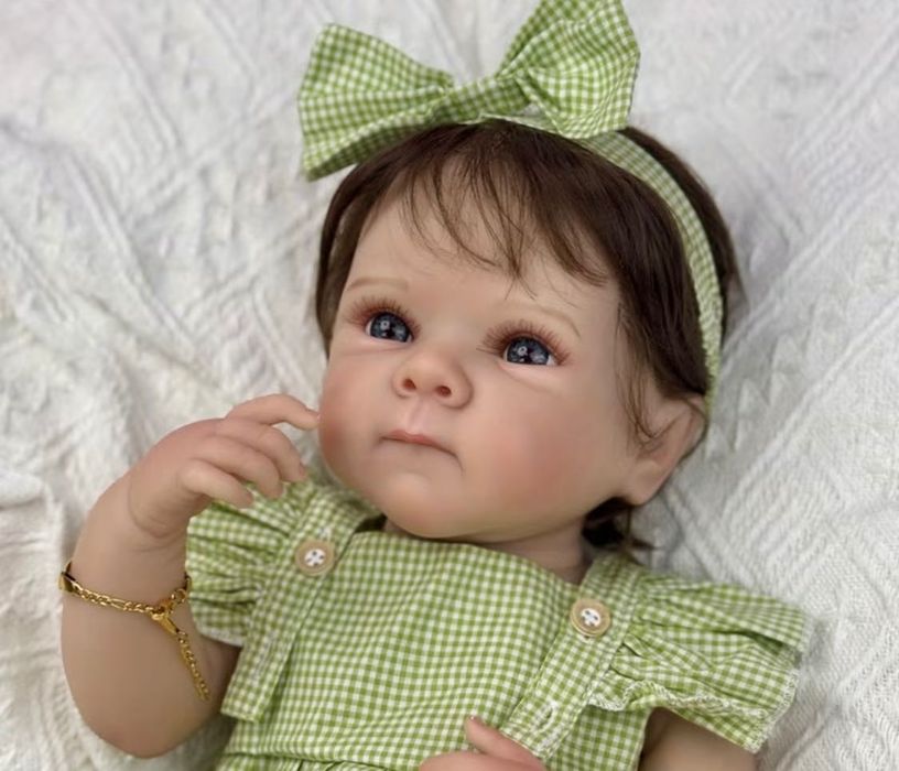 Bebelus papusa Reborn moale corp silicon NOUA