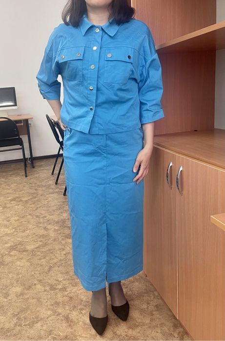 Двойка юбка пиджак