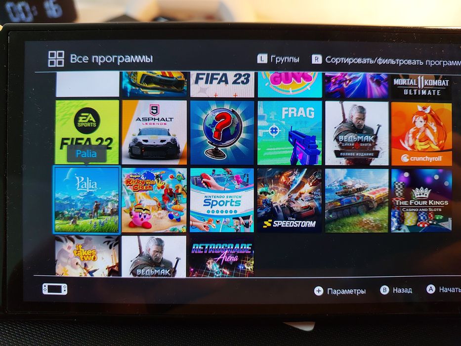 Nintendo Switch Oled с геймпадом