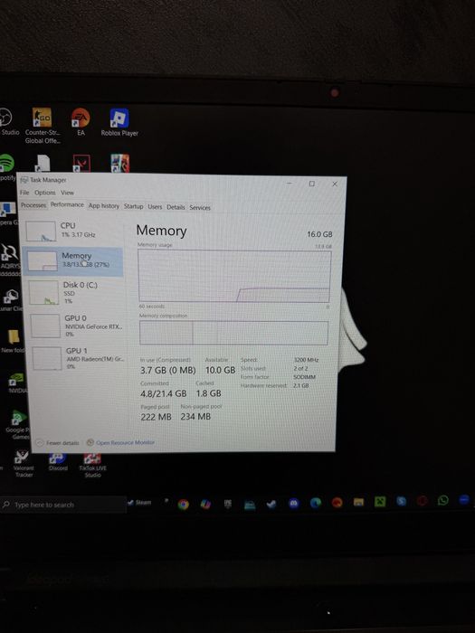 Laptop gaming lenovo ideapad ryzen 7, 3050 ti