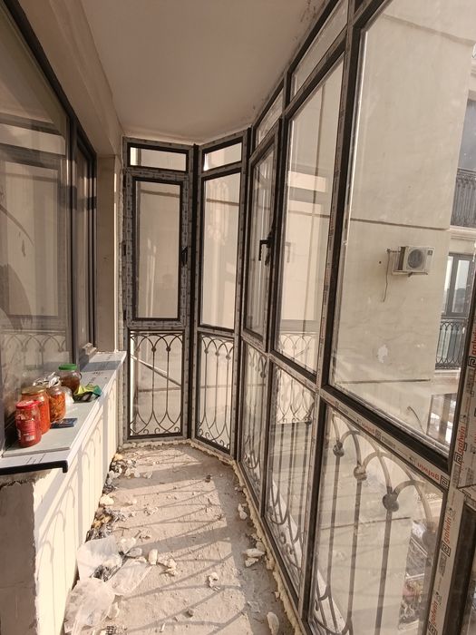 Пластиковые. Алюминиевые окна балконы перегородки на заказ Алматы