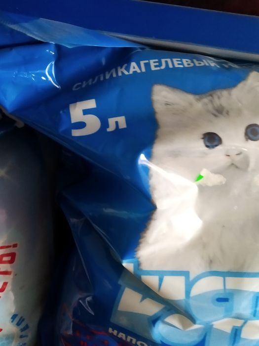 Наполнитель для кошек,силикогель 5 литров