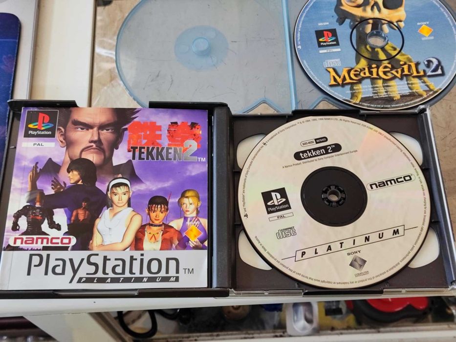 Игри за ПС1 Sony ps1 tomb raider ll/china/time crisis на английски