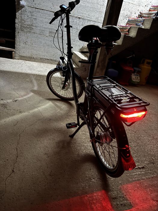 Bicicletă electrică pliabilă, stare nouă
