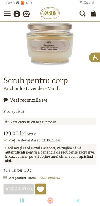 Set Sabon la -40% din pret