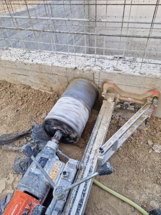 TAIERE Beton Fir Diamantat Carotaj Industrial Subtraversari Racheta