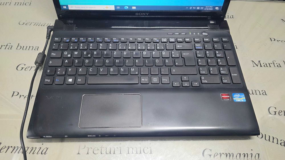 Laptop core i3 - Sony Vaio SVE151 G17 - functional - instalat