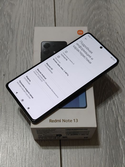 Redmi Note 13 5G 256 gb коробкой