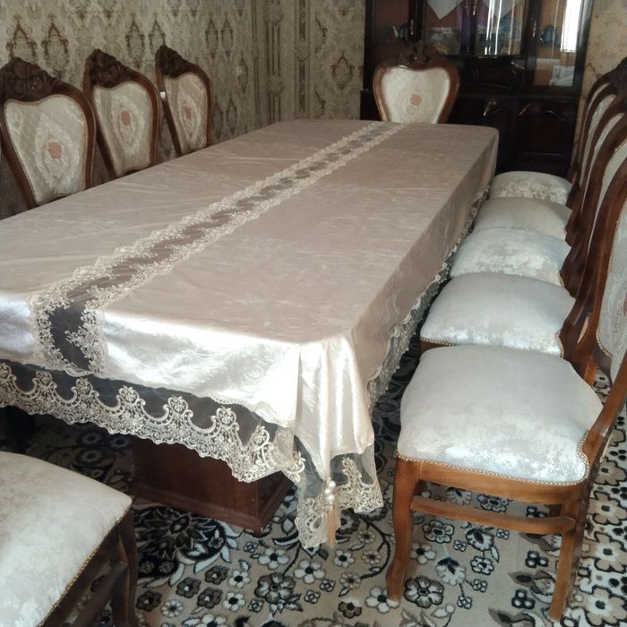 12 kishilik stul stol