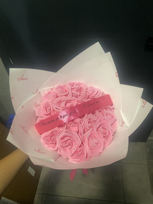 Букети от вечни рози