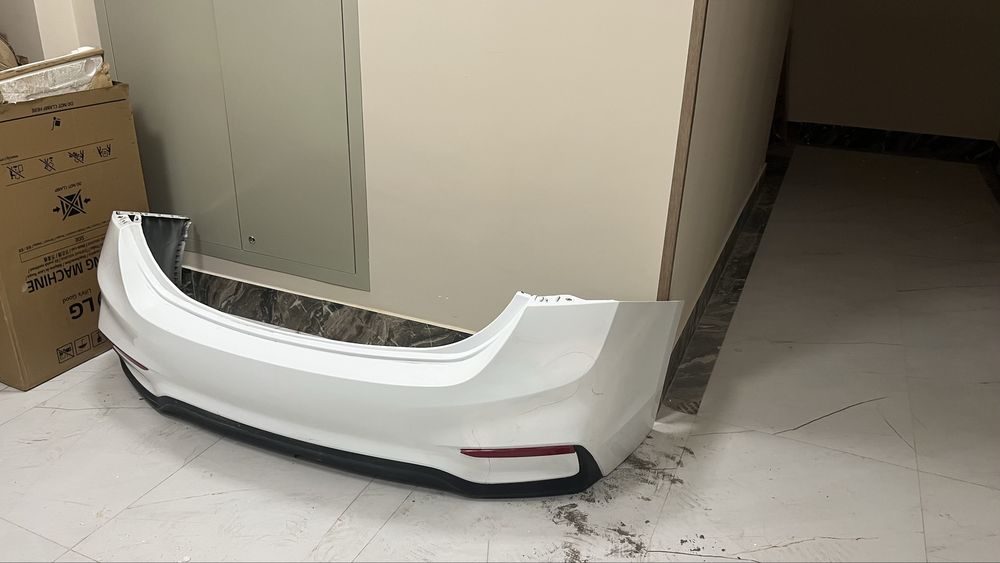 Hyundai accent задний бампер