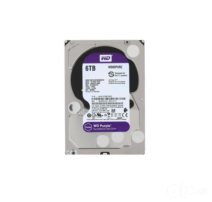 | Жесткий диск WD Purple 6TB