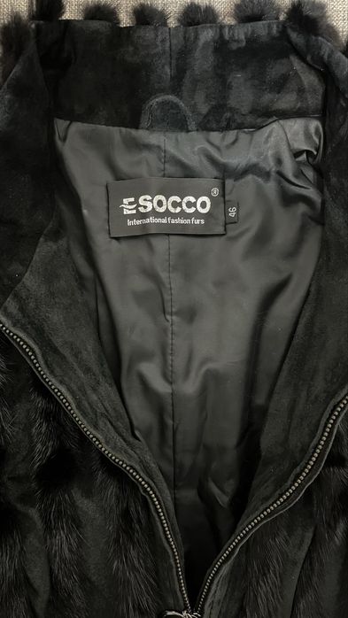 Натуральная мутоновая шуба