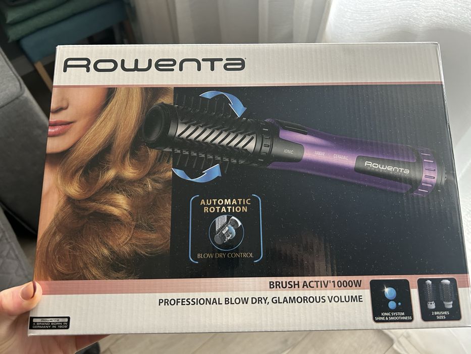 Въртяща се четка с горещ въздух Rowenta Brush Activ