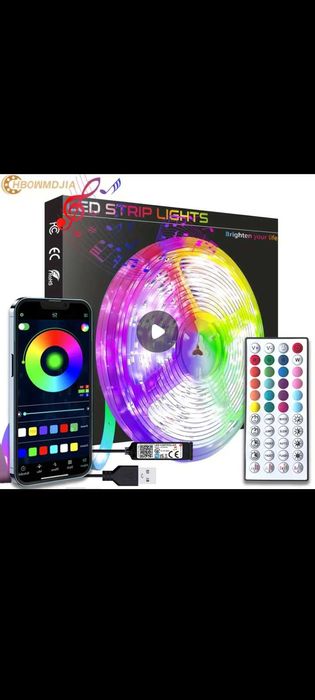 Интелигентни RGB ЛЕД ленти 5 метра и 10 метра