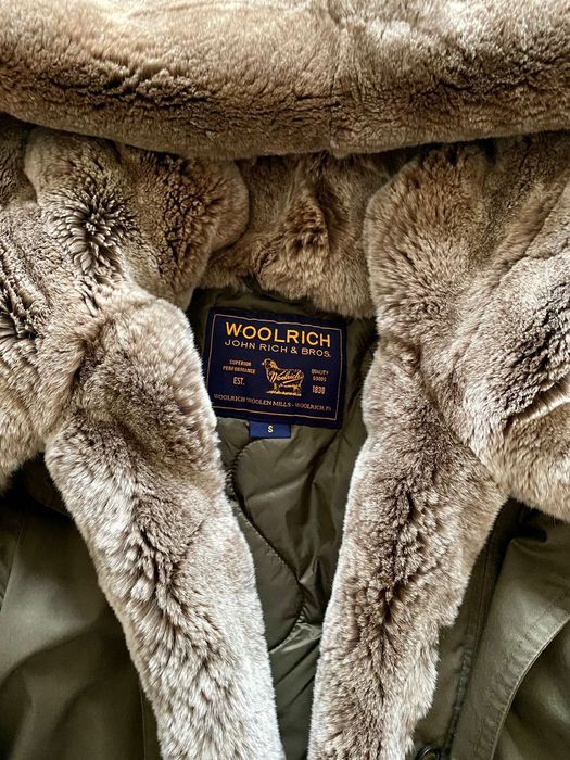 Woolrich парка куртка из кролика