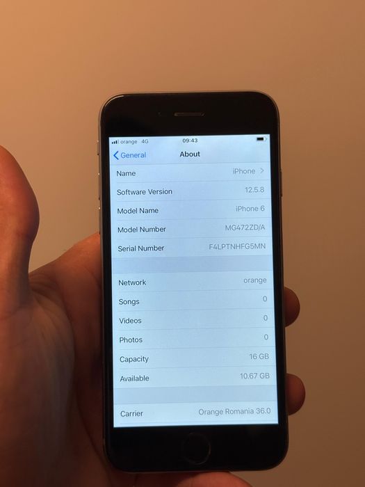 iPhone 6 SpaceGray Functional