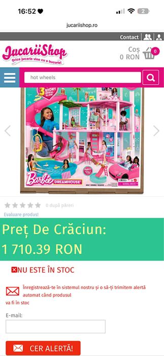 Casa barbie noua