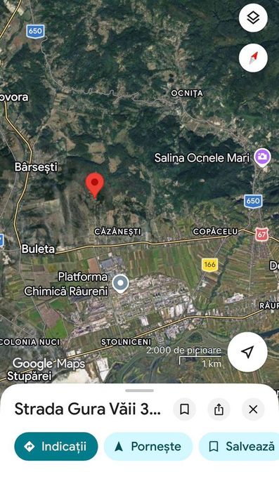 Teren intravilan 2.590 mp – toate utilitățile – Gura Văii, Căzănești