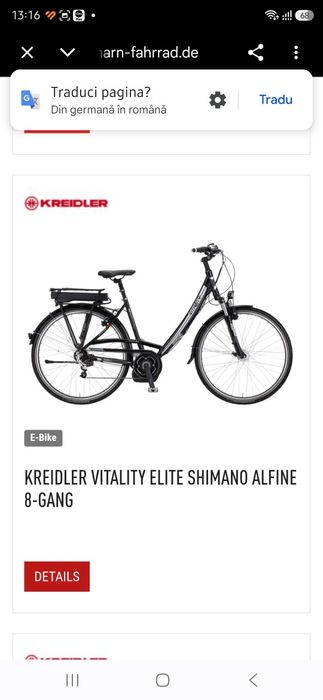 Bicicleta asistata electric