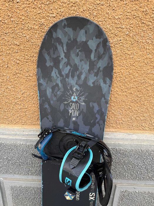 placa snowboard salomon super 8 L147cm