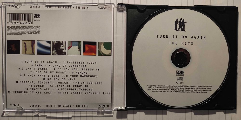 Неофициални cd / цд дискове - нови - Genesis,Gr. Carnation,Symphony X