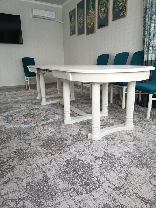 Стол обеденный овальный