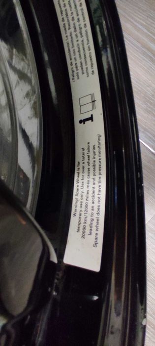 Jantă rezervă Mercedes R16