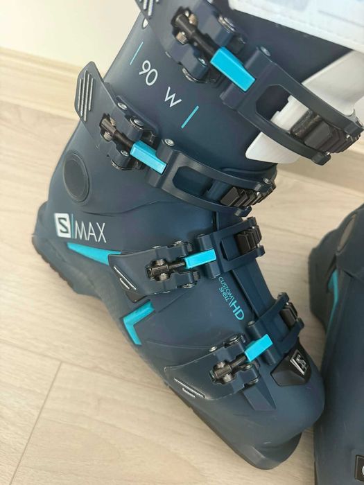 Дамски Ски Обувки Salomon Alp. Boots S/Max 90 W Petrol Bl/Scuba Bl