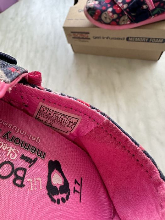 Skechers детская обувь 23 размер