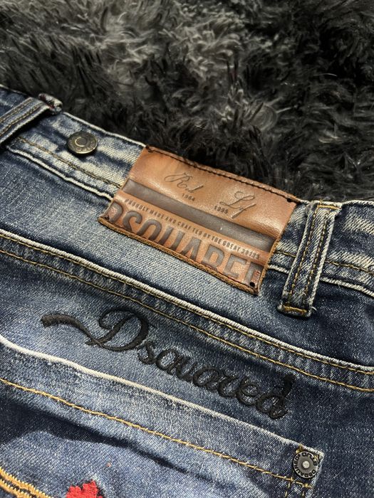 Custom dsquared2 & adidas jeans