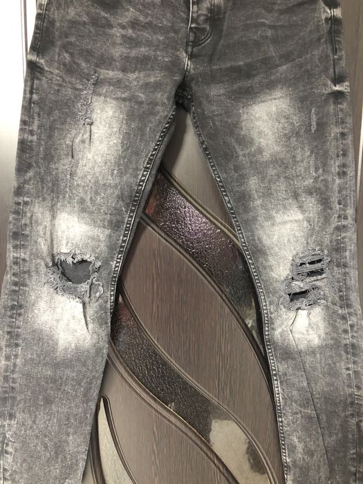 Blugi negri barbati marime 42 blugi alcott negri 42 blugi rupti 42