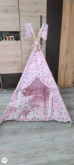 Детска индианска палатка"типи"-НАЛИЧНА!!!