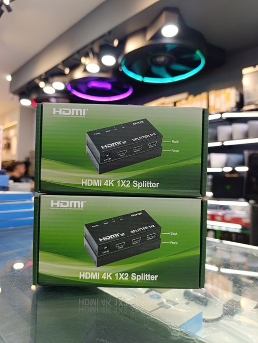 Hdmi spliter 1×2 / 4 k
