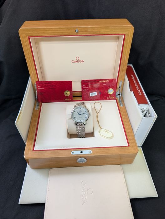 Omega De Ville Prestige Co-Axial Full box & papers