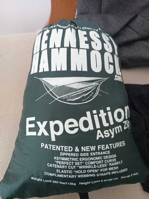 Hamac camping asymetric