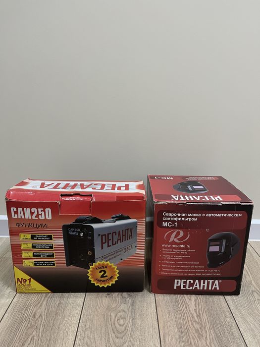 Сварочный аппарат и Маска