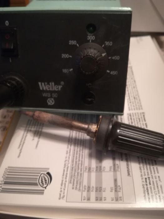 Stație de lipit Weller și letcon