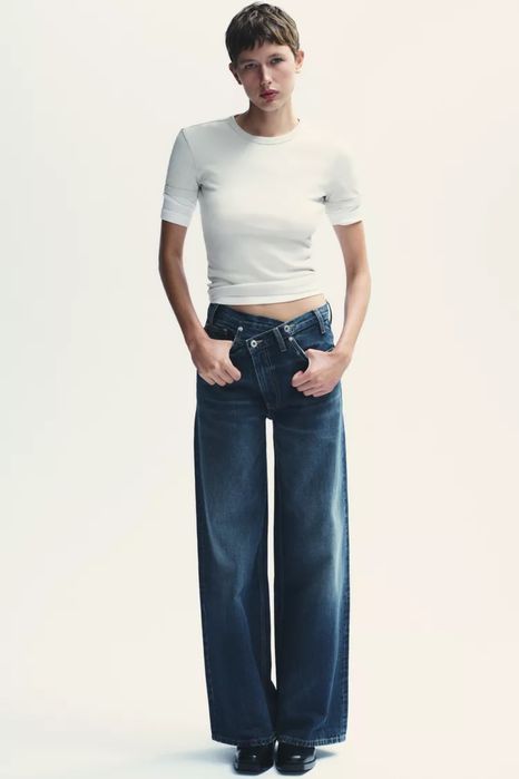 Широки дънки Zara