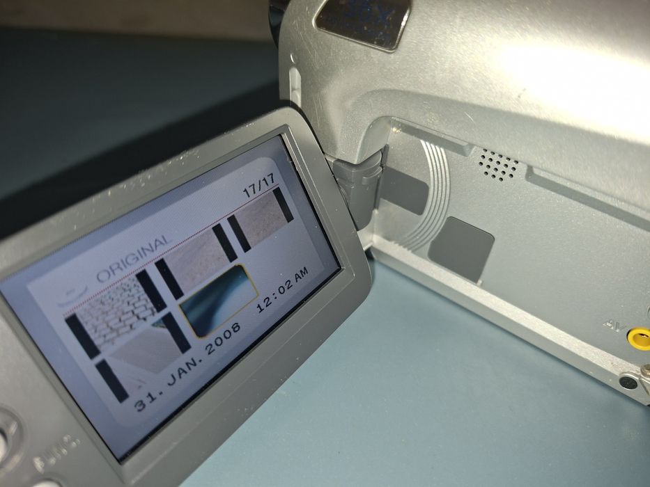 MiniDVD Canon, funcțional