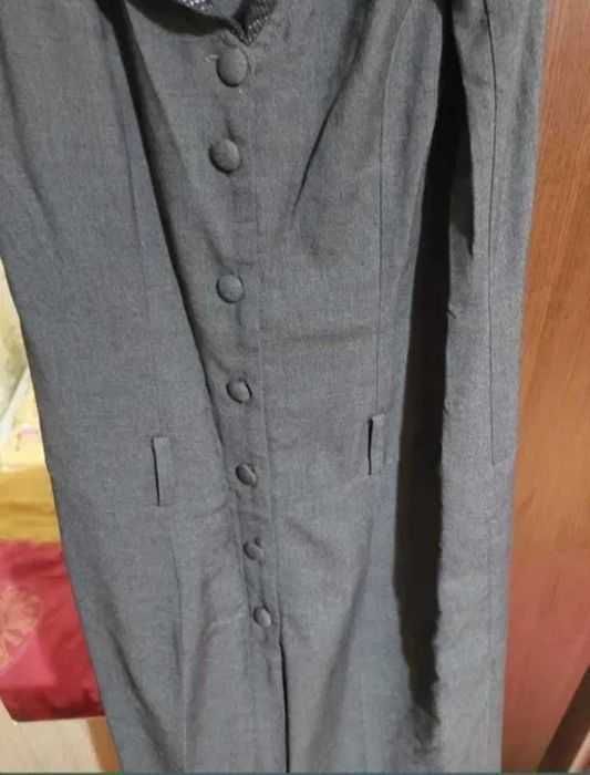 Salopeta casual stofă